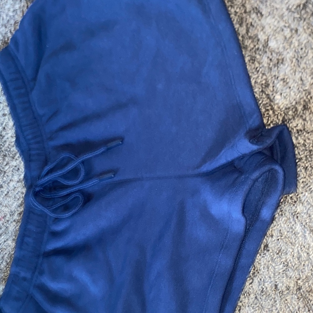 High Waist Women's Shorts - Blue